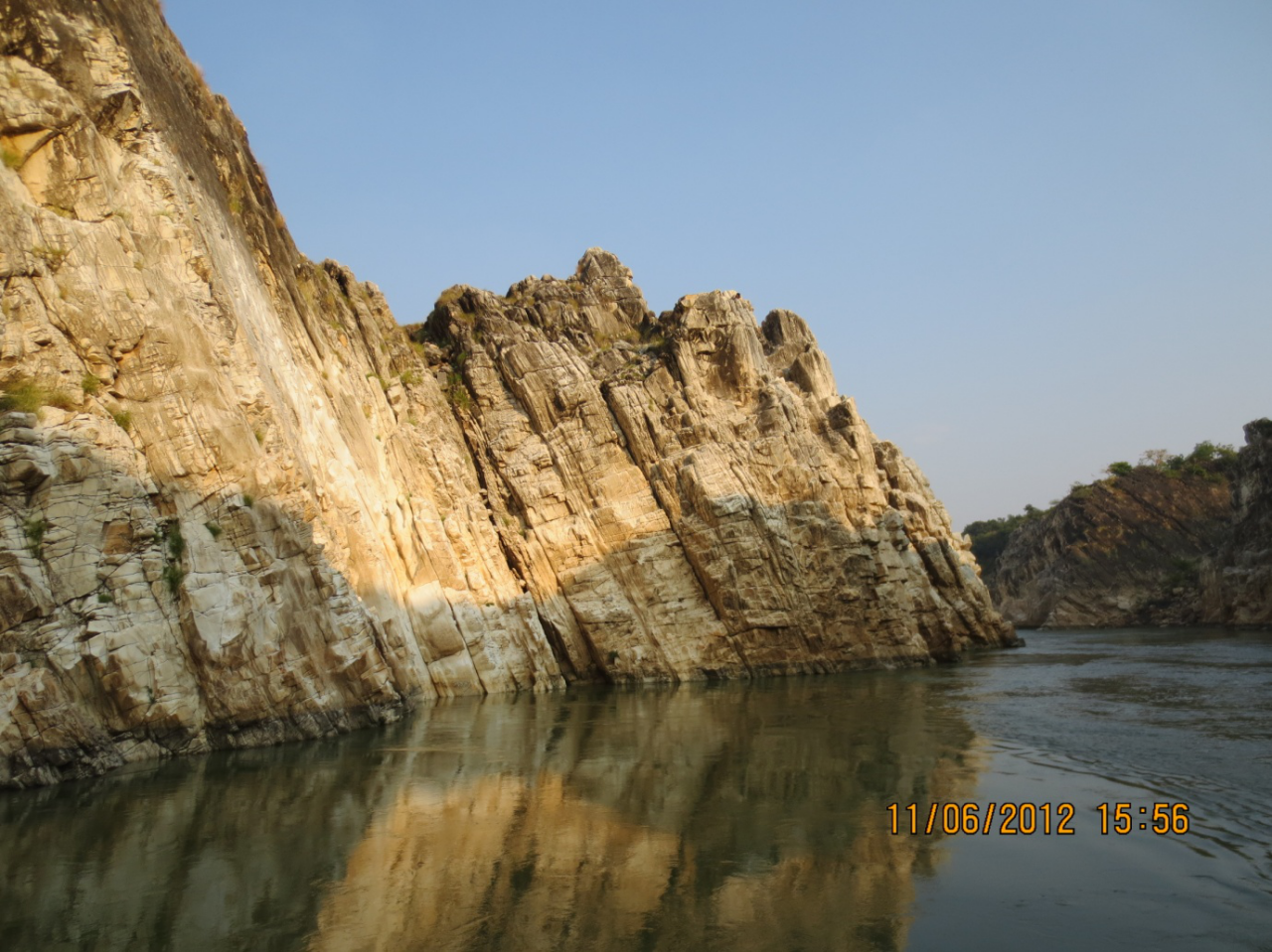 Marble Rocks of Bhedaghat © Amita Roy