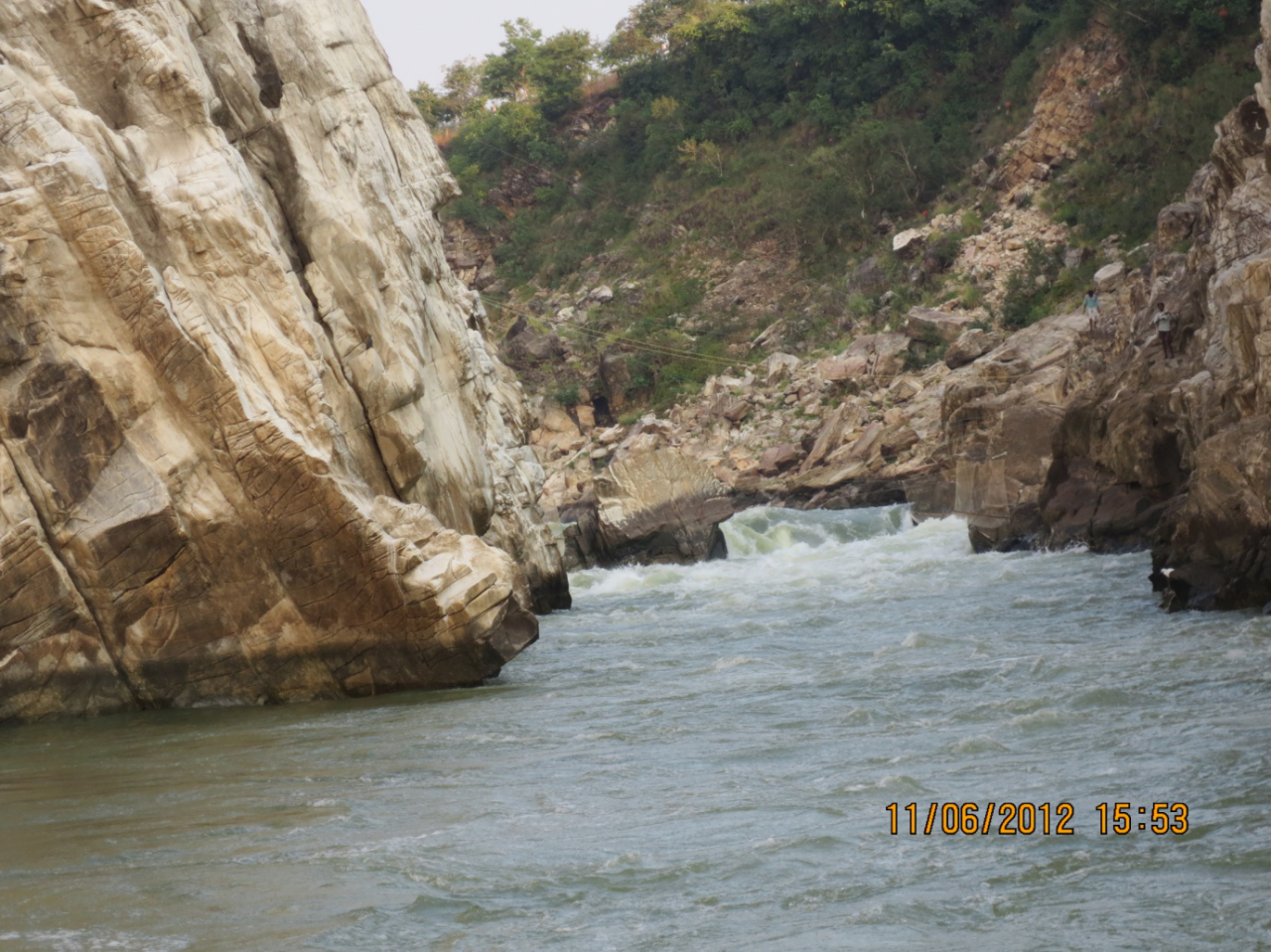 Marble Rocks of Bhedaghat © Amita Roy