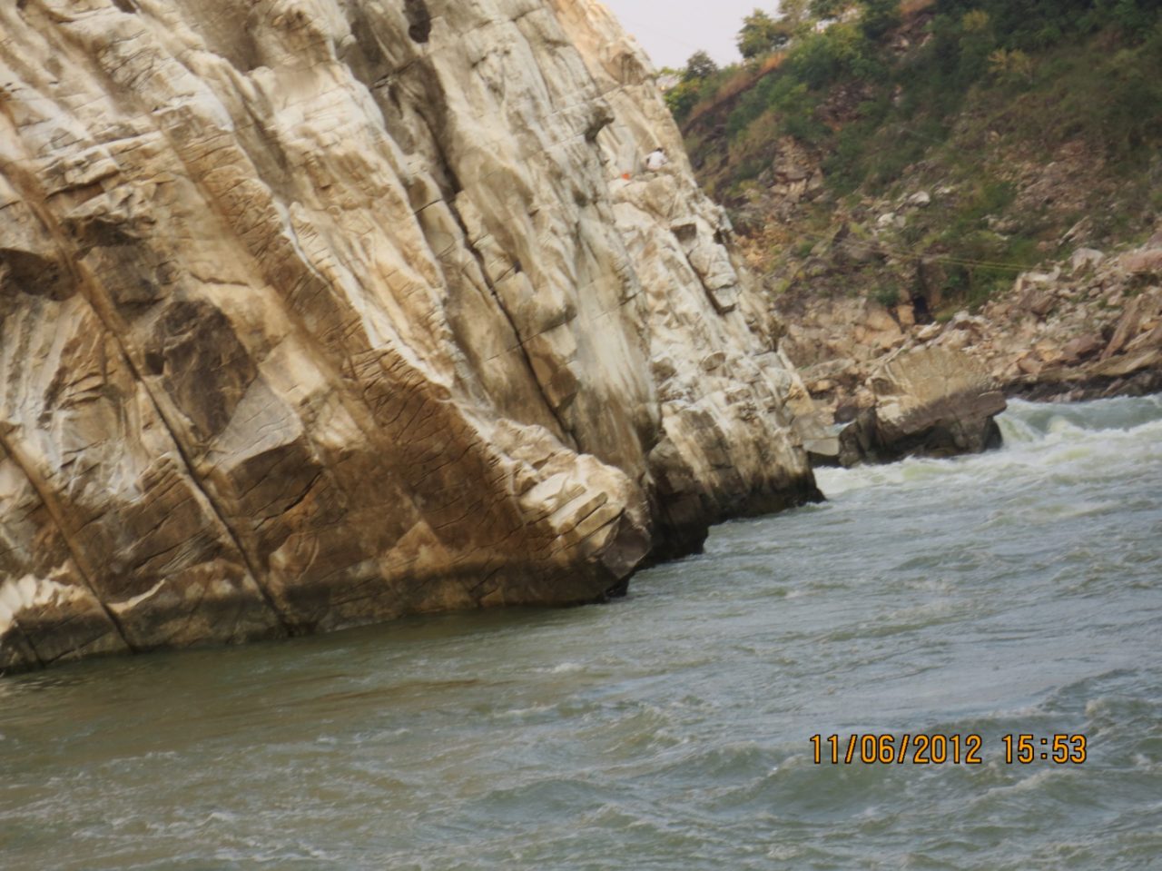 Marble Rocks of Bhedaghat © Amita Roy