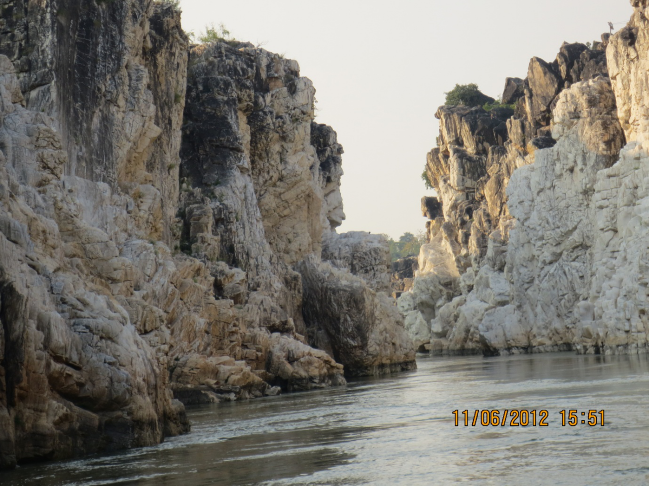 Marble Rocks of Bhedaghat © Amita Roy