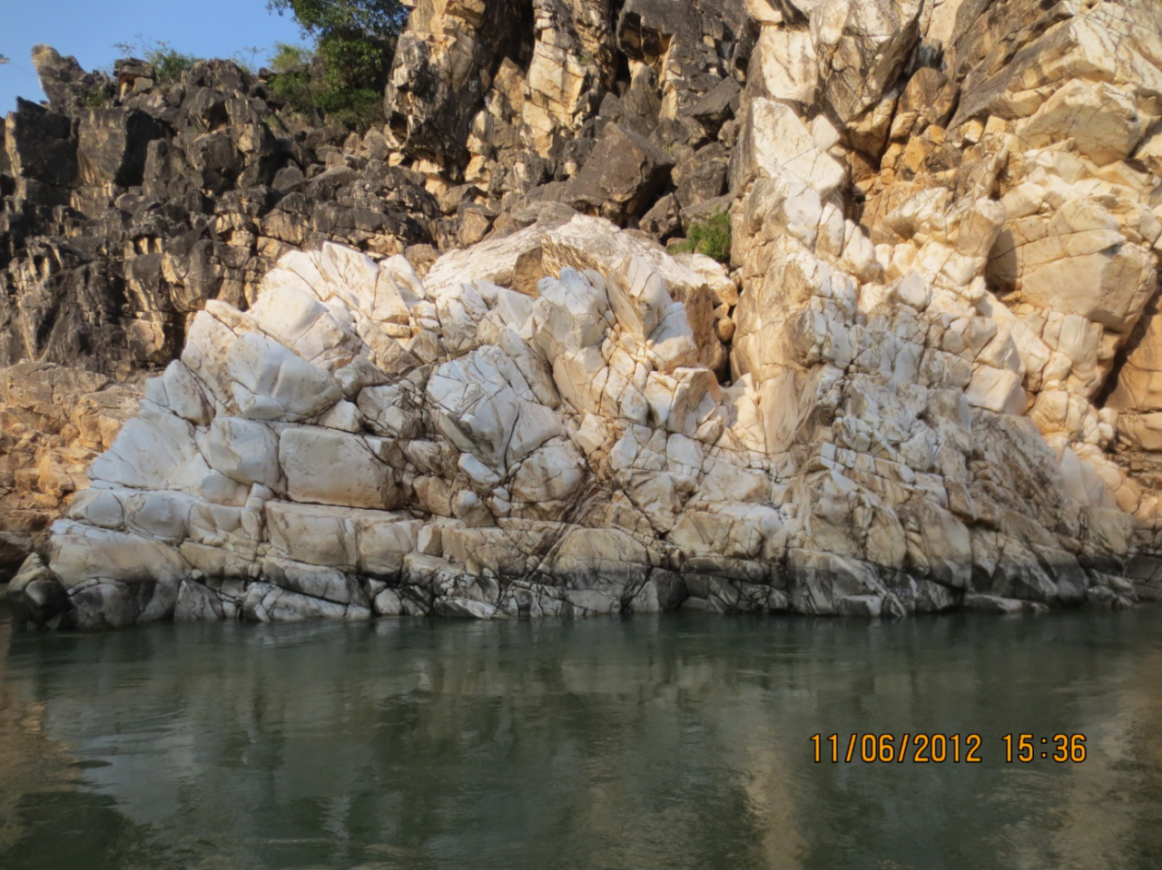 Marble Rocks of Bhedaghat © Amita Roy