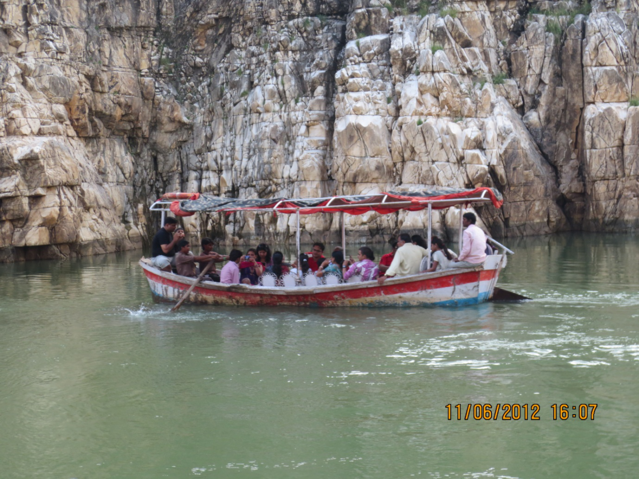 Marble Rocks of Bhedaghat © Amita Roy